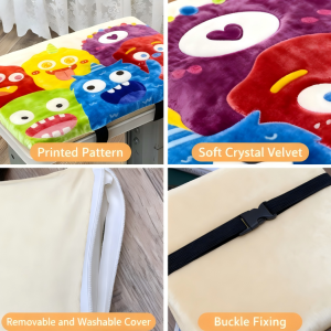 Rectangular seat cushion buttocks cushion stool cushion