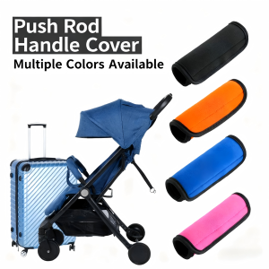 Wear-resistant handle cover for trolley case