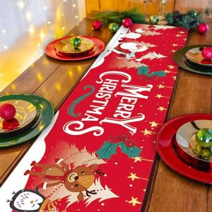 Christmas Table Runner: Merry Christmas