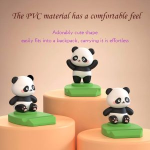 Creative Cartoon Panda Phone Stand Desktop Ornament