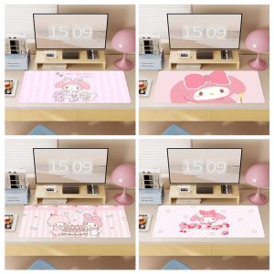 Oversized double-sided wear-resistant leather mouse pad