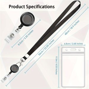 Retractable Badge Holder Lanyard
