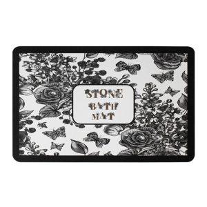 Diatomaceous earth absorbent floor mats