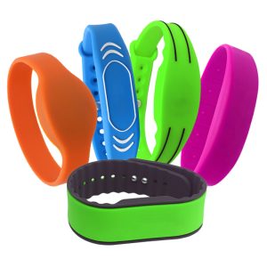 IC/NFC Chip Silicone Wristbands