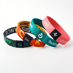 Colorful Fabric Wristbands